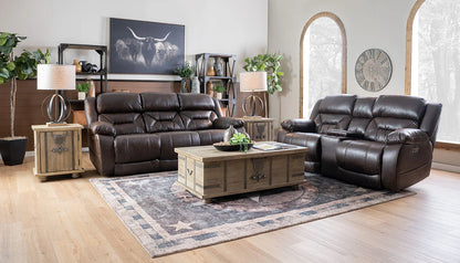 Hailey Chocolate Sofa & Loveseat