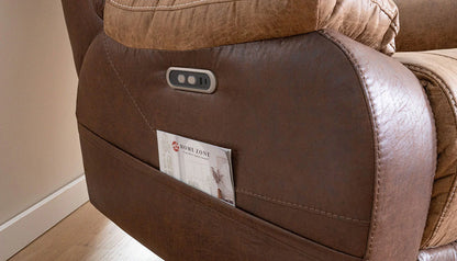 HARRISON 2-TONE PWR SOFA