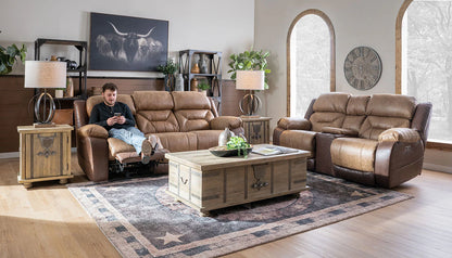 Harrison Two Tone Sofa & Loveseat
