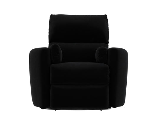 ALICE EBONY SWIVEL RECLINER