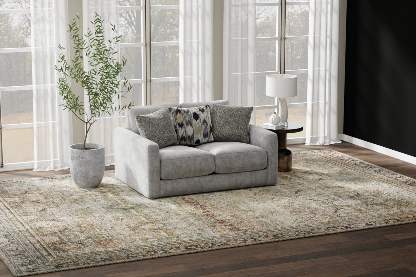 ALICE LOVESEAT GREY