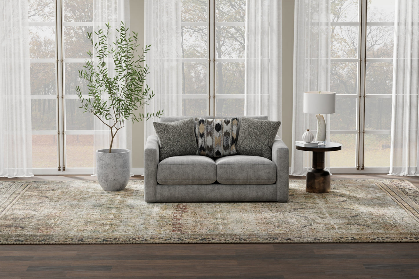 ALICE LOVESEAT GREY
