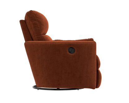 ALICE RUST SWIVEL RECLINER
