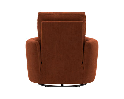 ALICE RUST SWIVEL RECLINER