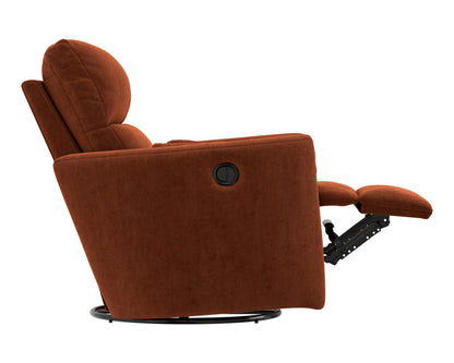 ALICE RUST SWIVEL RECLINER