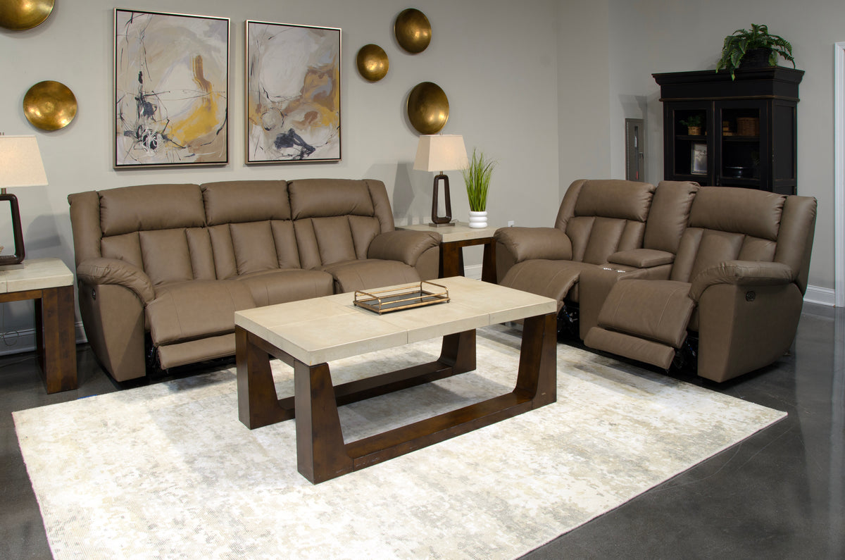 Sloan Taupe Loveseat