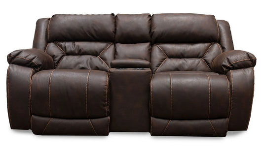 HAILEY CHOCOLATE PWR LOVESEAT