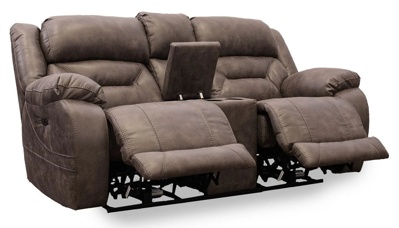 HAILEY TAUPE PWR LOVESEAT