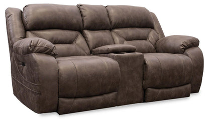 HAILEY TAUPE PWR LOVESEAT