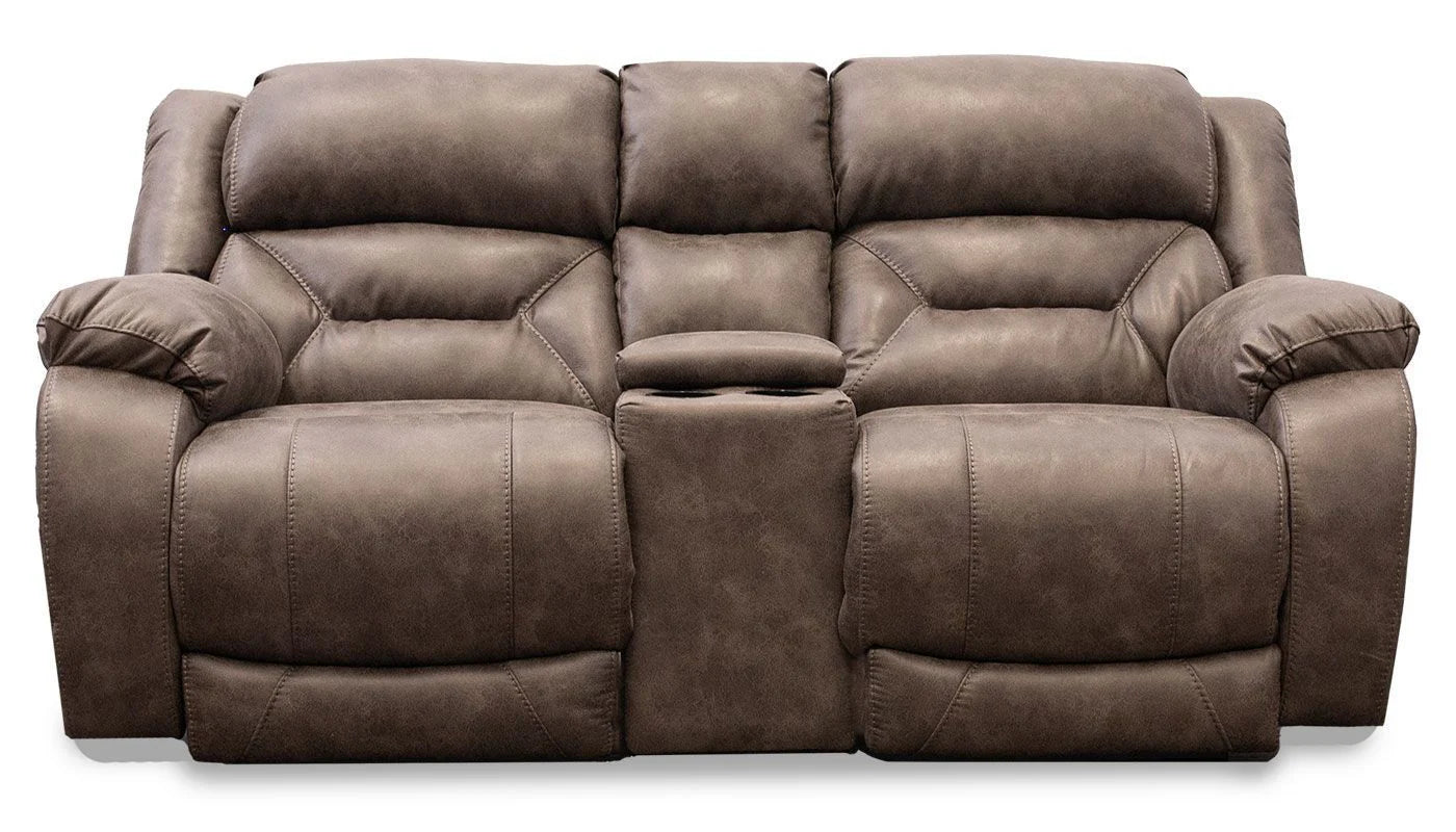 HAILEY TAUPE PWR LOVESEAT
