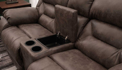 HAILEY TAUPE PWR LOVESEAT