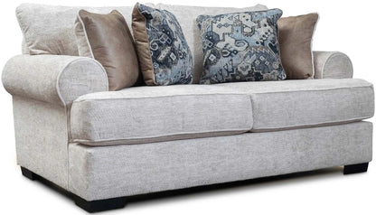 Memphis Beige Sofa & Loveseat