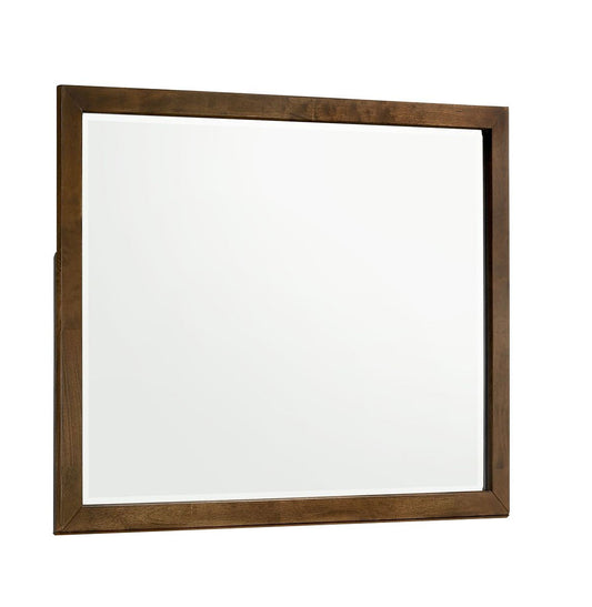 MEGAN WALNUT MIRROR