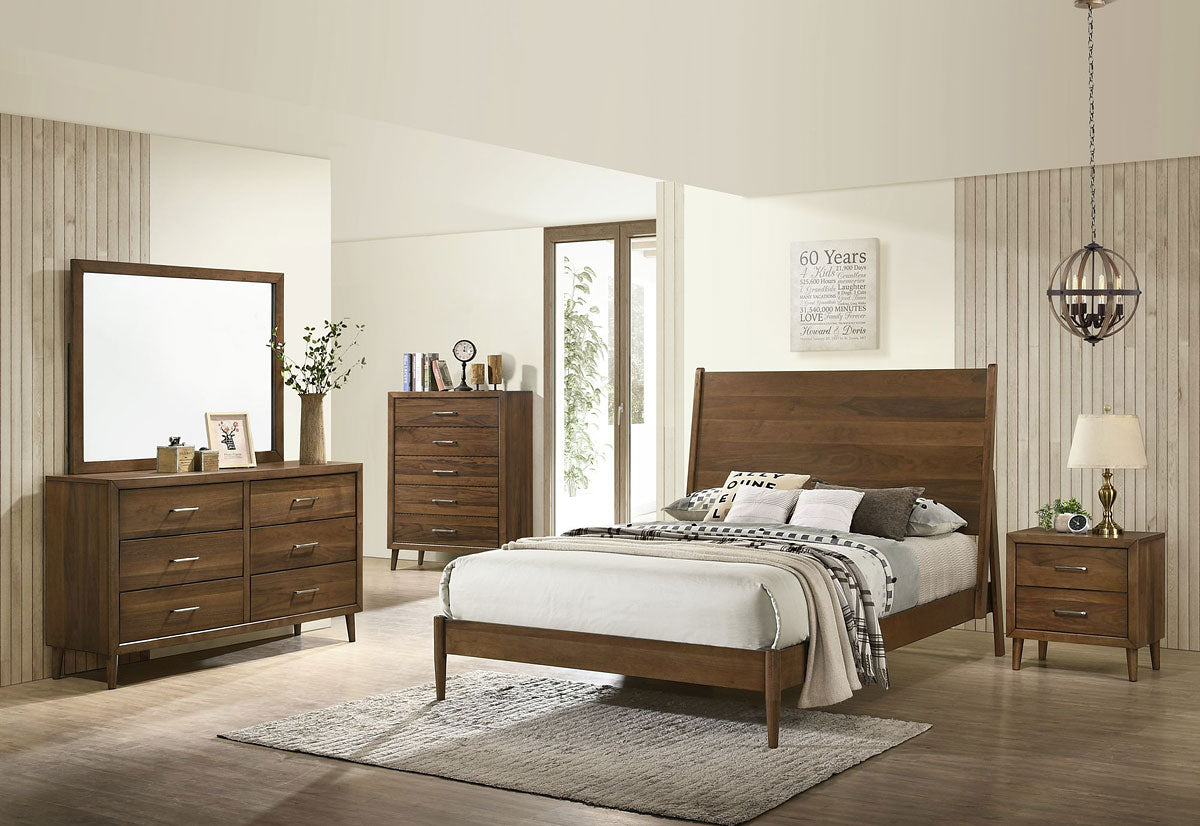 Megan Walnut Nightstand