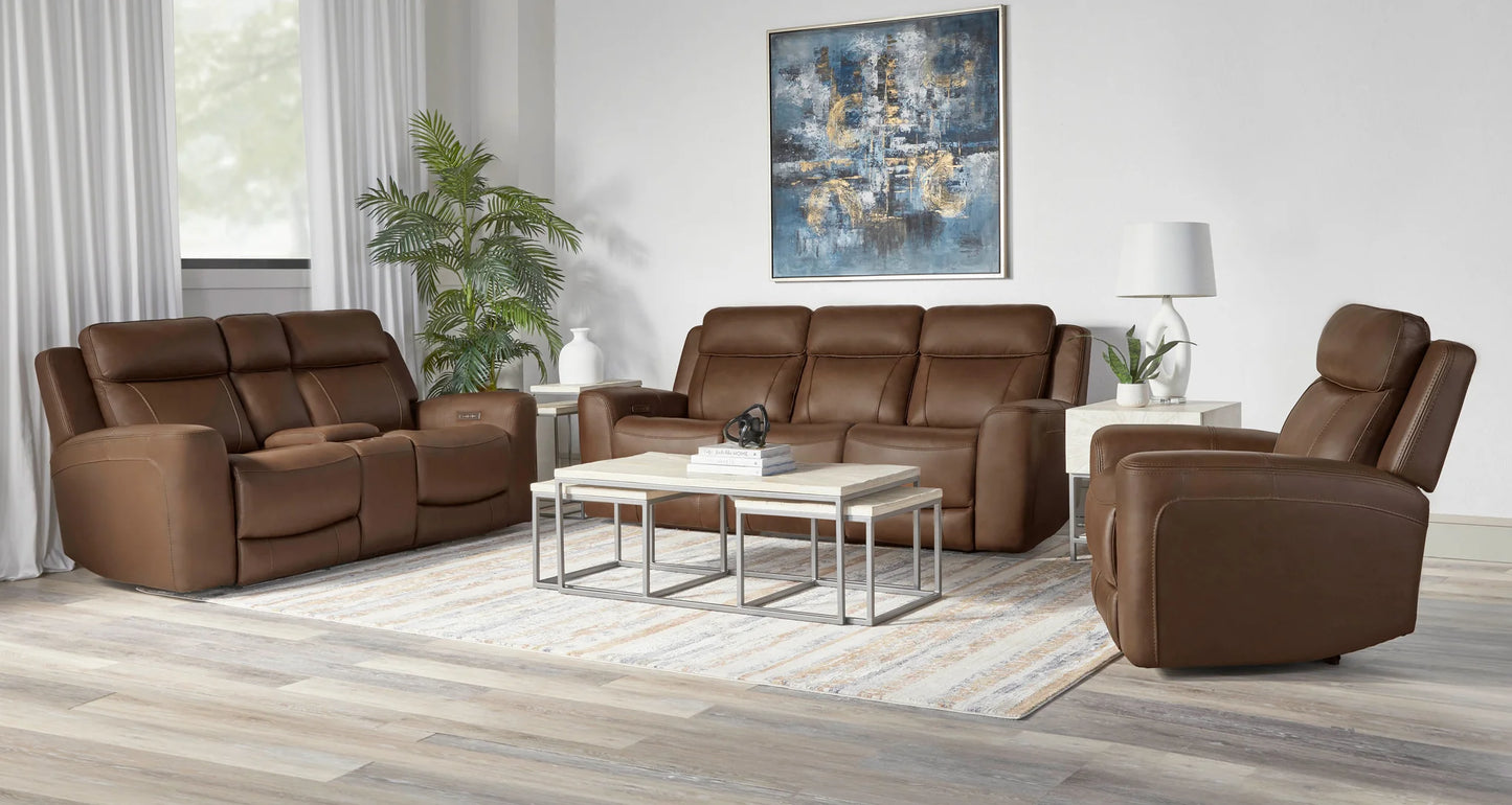 CARTER AUTUMN UMBER RECLINER P2