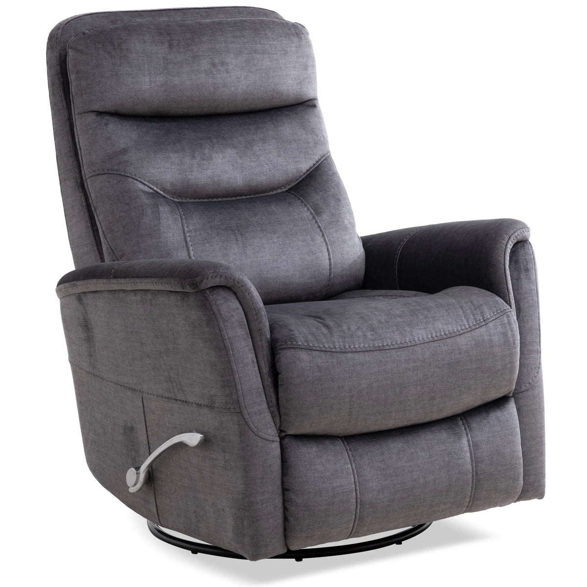 GIANNA CAPRI CHARCOAL SWIVEL REC