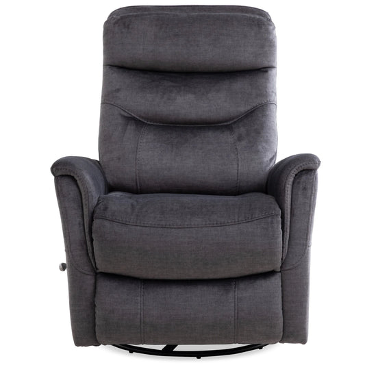 GIANNA CAPRI CHARCOAL SWIVEL REC