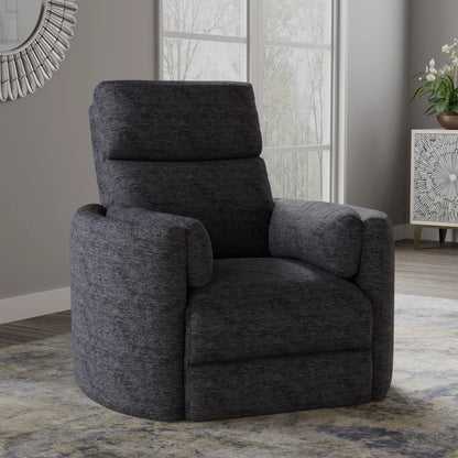 RIVER CHARCOAL BARREL CHAIR