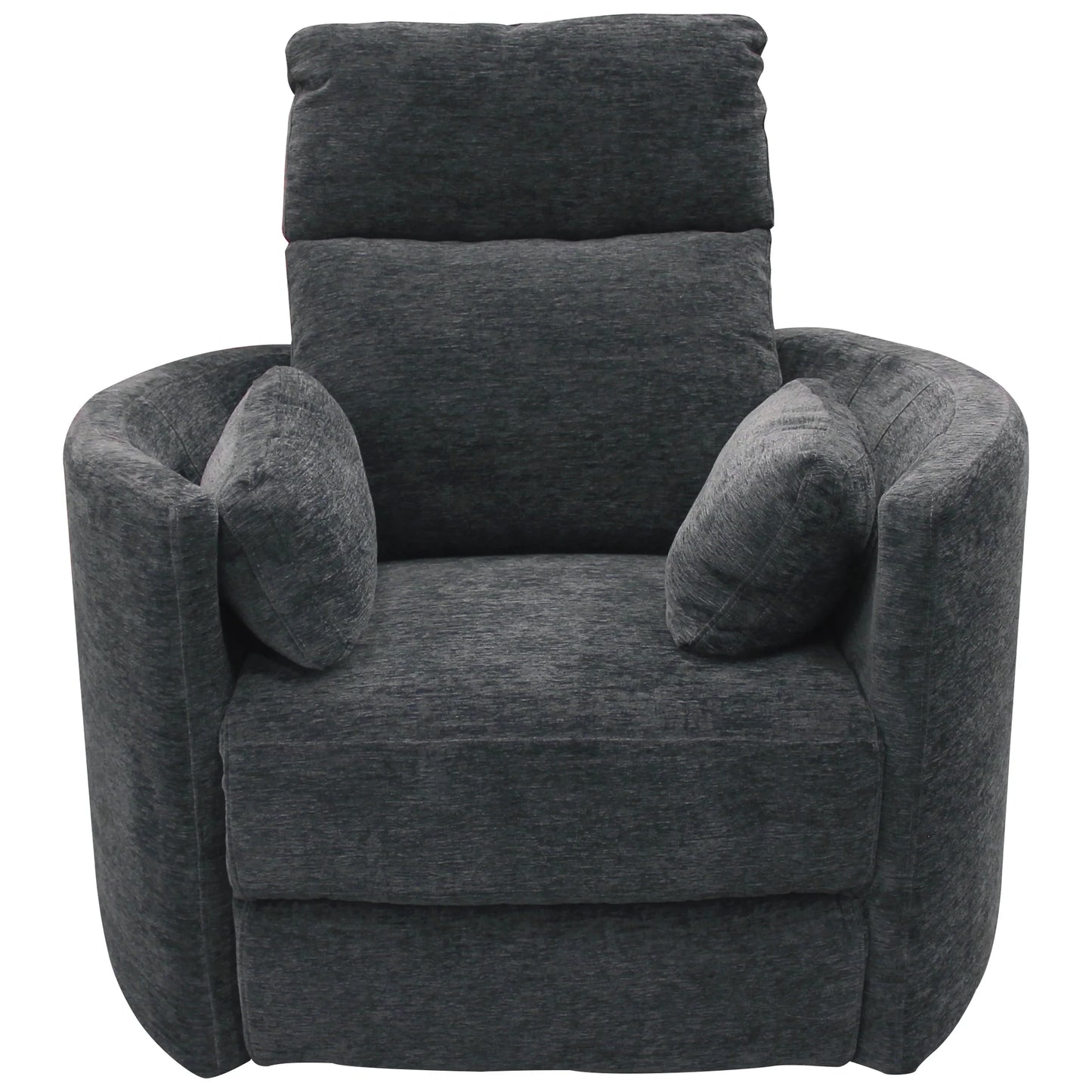 RIVER CHARCOAL BARREL CHAIR