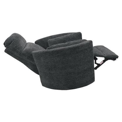 RIVER CHARCOAL BARREL CHAIR