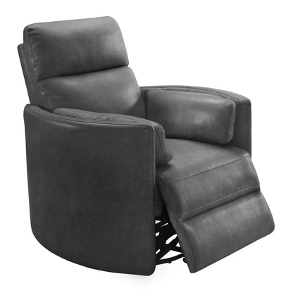 RIVER VINTAGE SLATE SWVL RECLINER