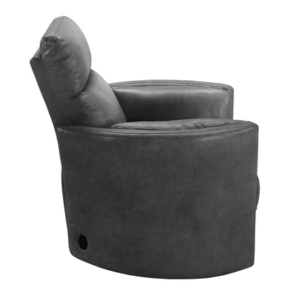 RIVER VINTAGE SLATE SWVL RECLINER