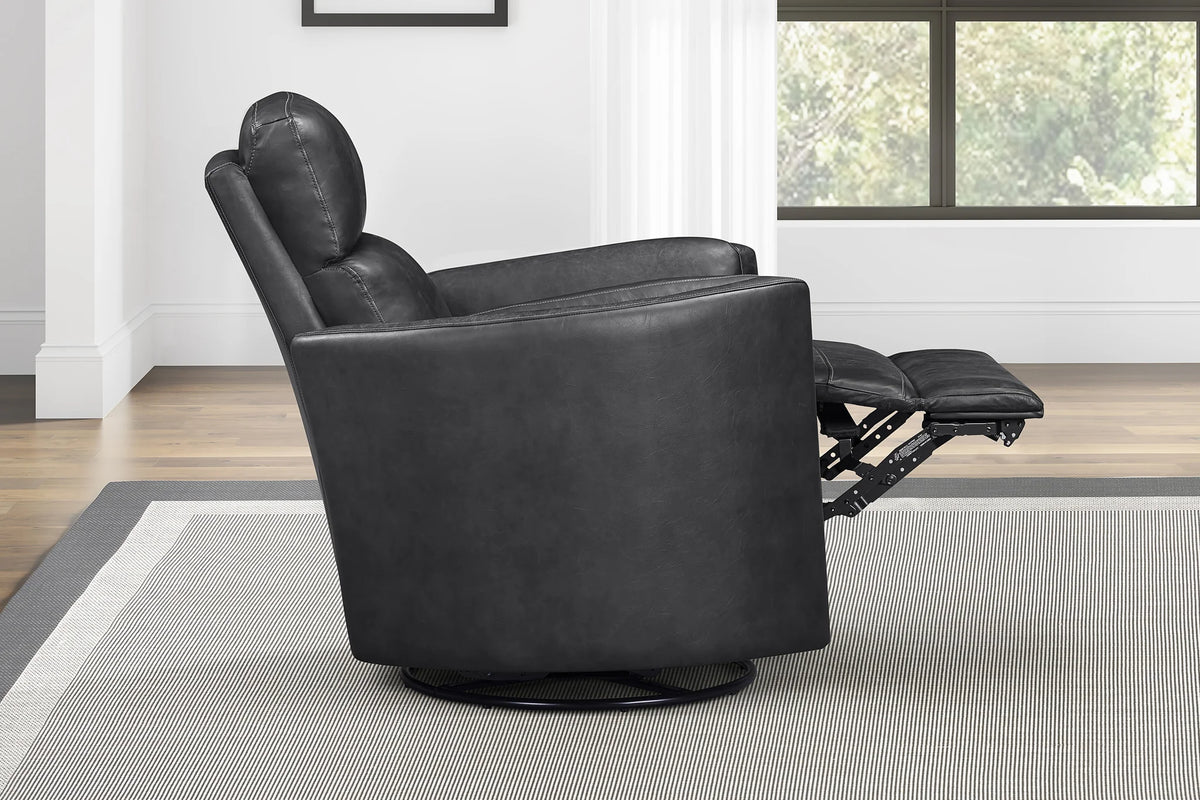 RIVER VINTAGE SLATE SWVL RECLINER