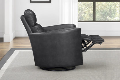 RIVER VINTAGE SLATE SWVL RECLINER