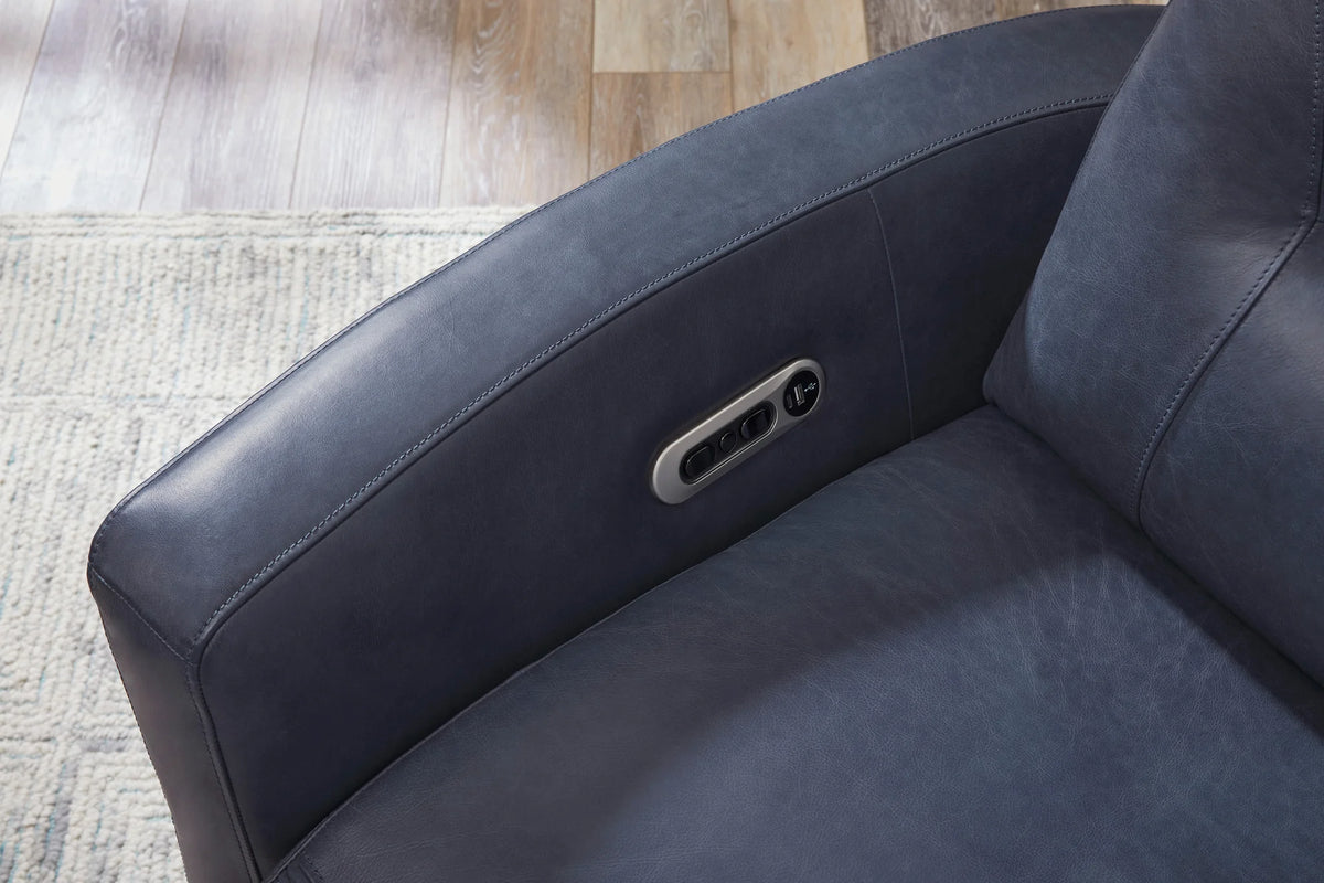 REMMY VINTAGE NAVY PWR RECLINER