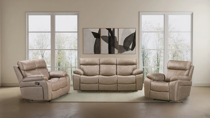 THEO TOFFEE GLIDER RECLINER