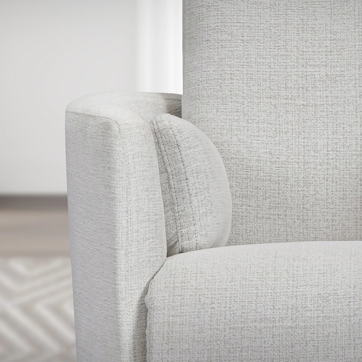 TUCKER ACADIA WHITE MANUAL RECLINER