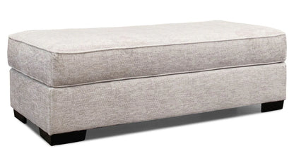 MEMPHIS BEIGE OTTOMAN