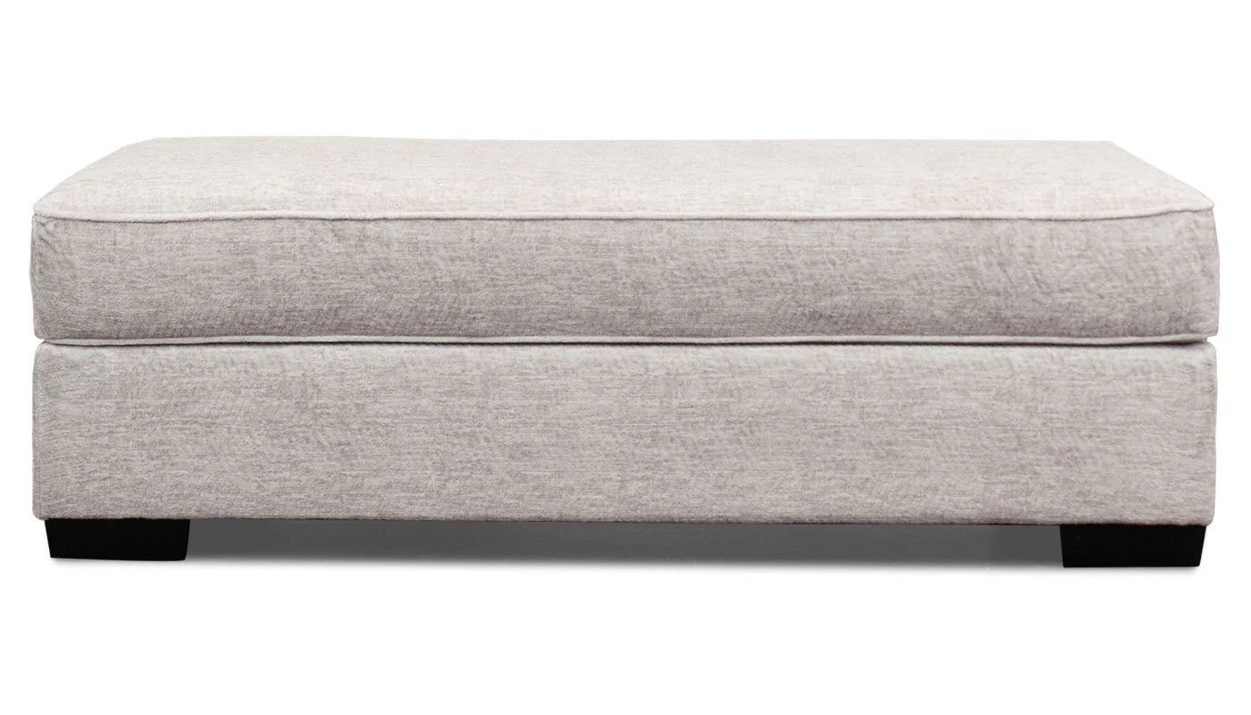 MEMPHIS BEIGE OTTOMAN