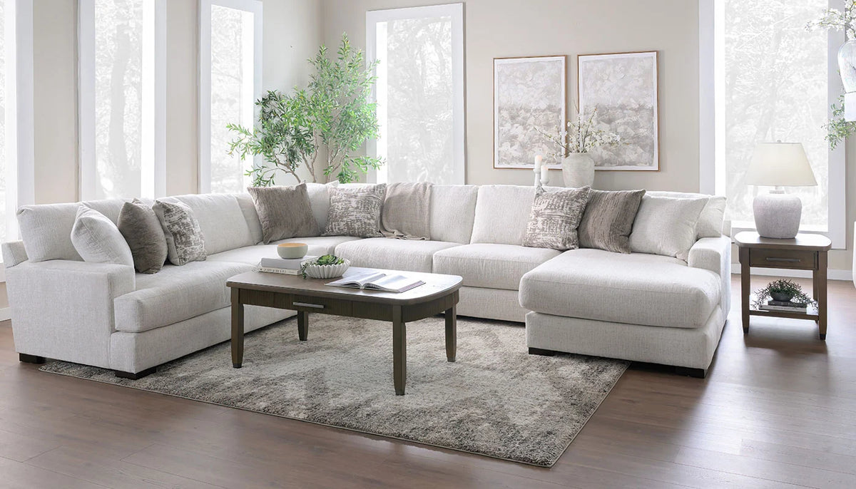 Paris Breeze Sectional with Hero™ performance fabric