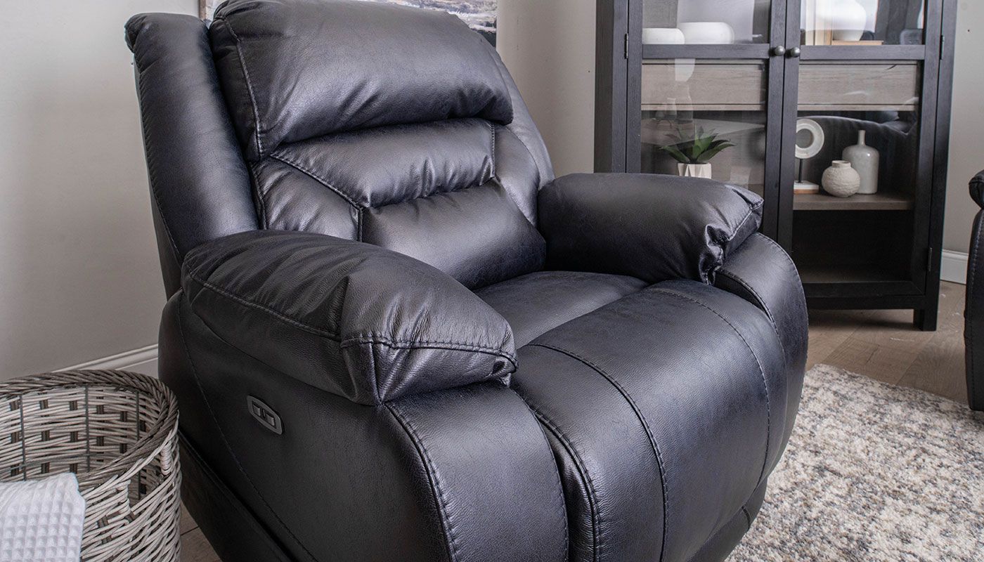 HARRISON NAVY PWR RECLINER