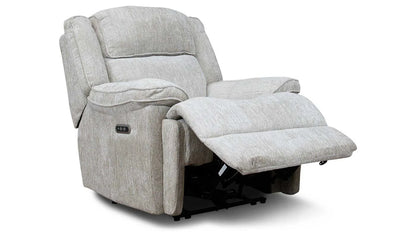 ELENA BEIGE FABRIC PWR RECLINER