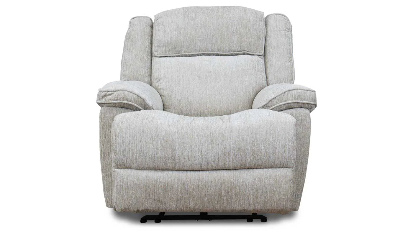 ELENA BEIGE FABRIC PWR RECLINER