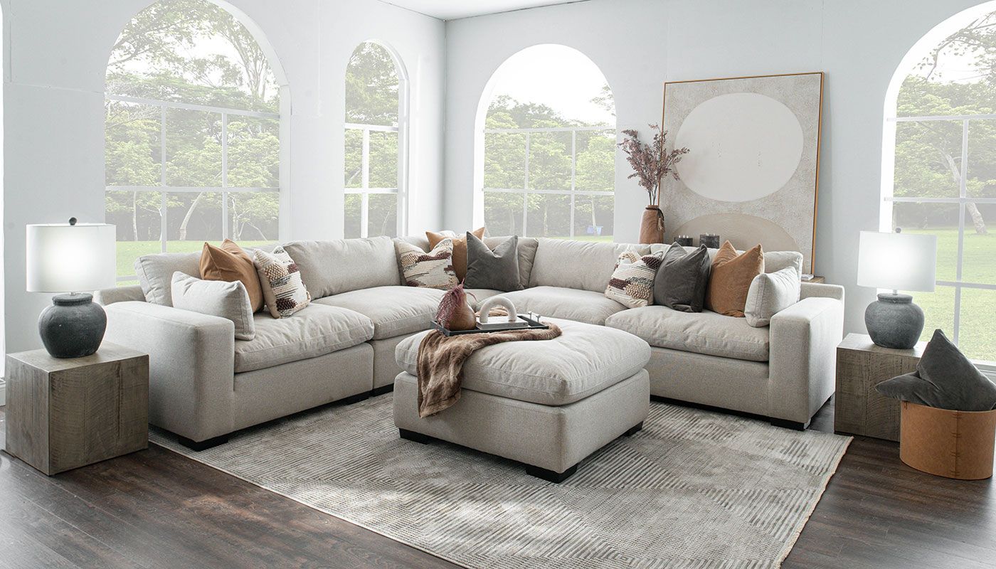 COLIN OTTOMAN FABRIC