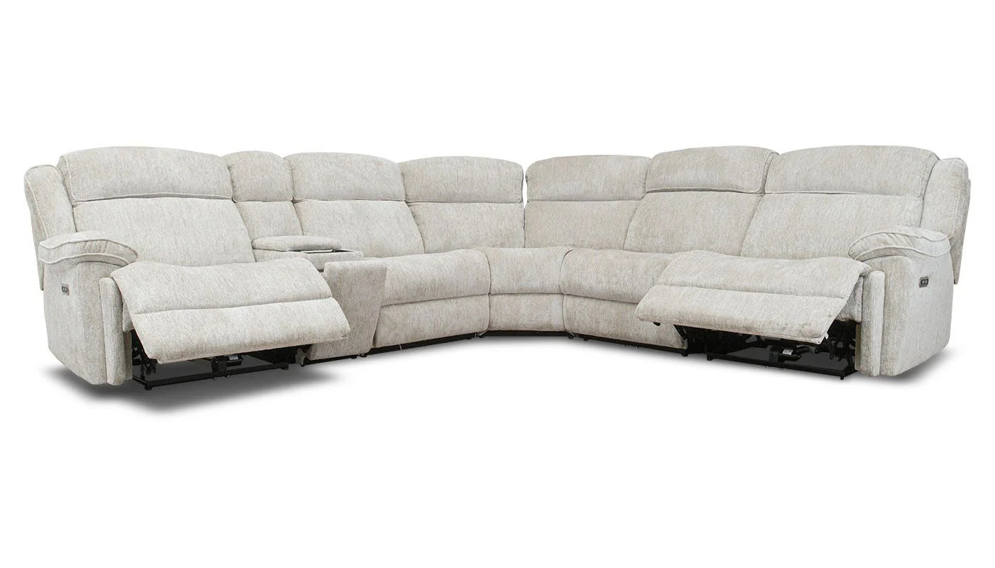 Elena 6pc. Cream Sectional