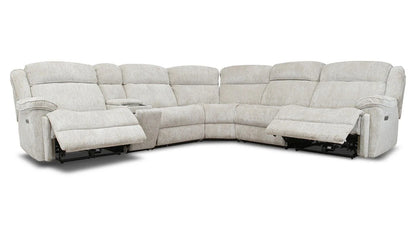 Elena 6pc. Cream Sectional