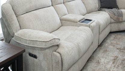 Elena 6pc. Cream Sectional