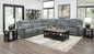 Elena 6pc. Grey Sectional
