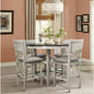 Marissa 5pc. White Counter Dining Set