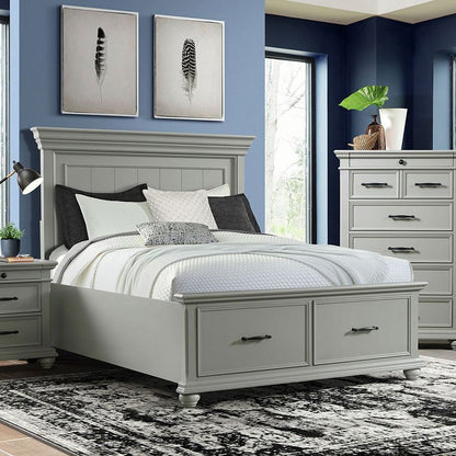 Slade White Queen Bed