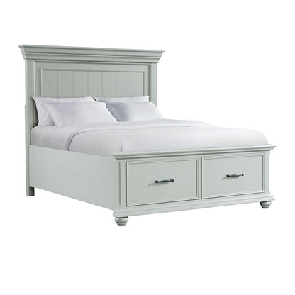 Slade White Queen Bed