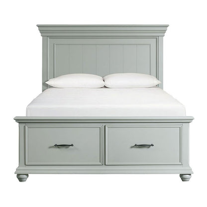 Slade White Queen Bed