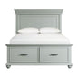 Slade White Queen Bed