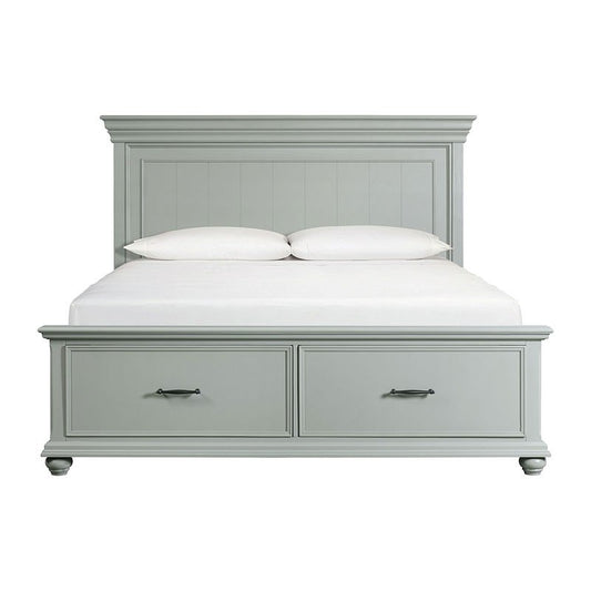 Slade White King Bed