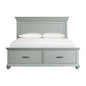 Slade White King Bed
