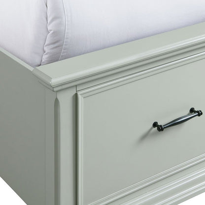 Slade White Queen Bed